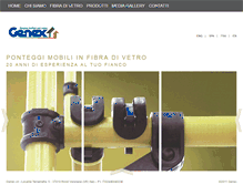 Tablet Screenshot of genexscaffolds.com